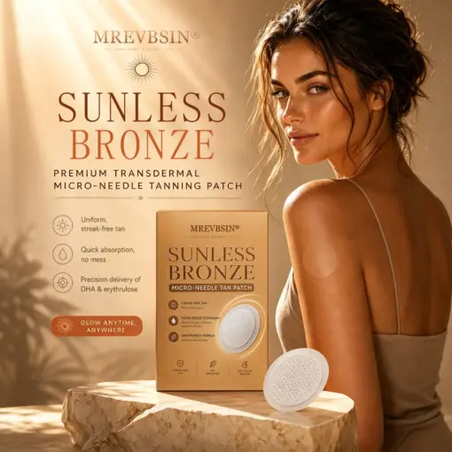 𝖬𝓡𝙀𝑽𝔅𝑺𝘐𝙉® Sunless Bronze Premium Transdermal Micro-Needle Tanning Patch