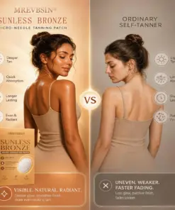 𝖬𝓡𝙀𝑽𝔅𝑺𝘐𝙉® Sunless Bronze Premium Transdermal Micro-Needle Tanning Patch