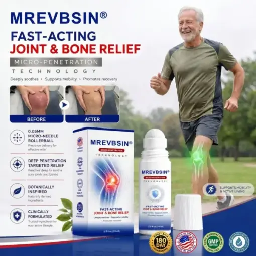 M𝐑𝐄𝐕𝐁𝑺𝑰𝑵® 0.05mm Microneedle Bone & Joint Recovery Roller